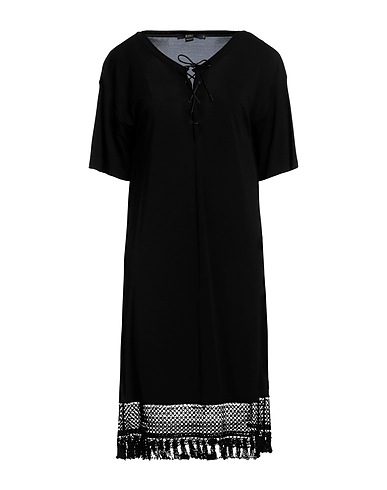SEVENTY VENEZIA Short dress Black 100% Viscose