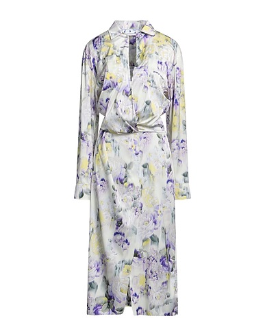 OFF-WHITE™ Midi dress Light green 97% Polyester, 3% Elastane