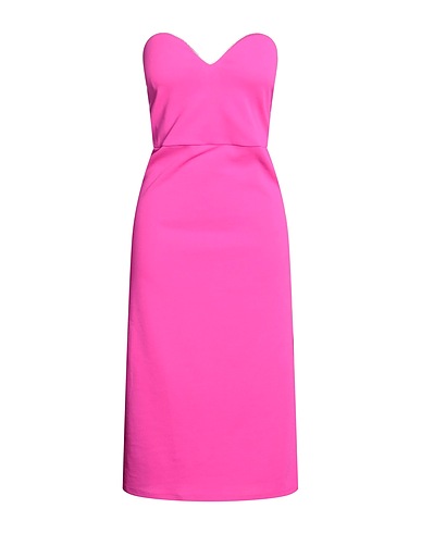 FORTE DEI MARMI COUTURE Midi dress Fuchsia 95% Polyester, 5% Elastane
