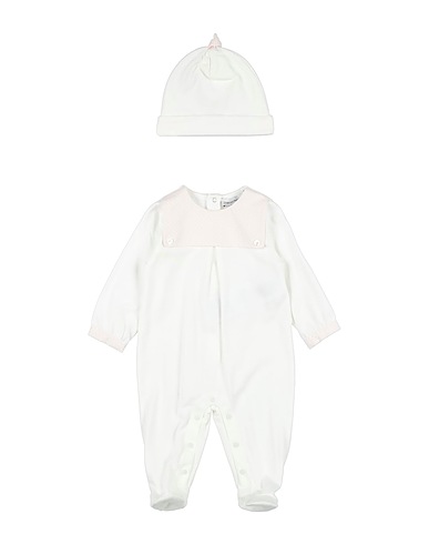 EMPORIO ARMANI Set baby Bianco 100% Cotone
