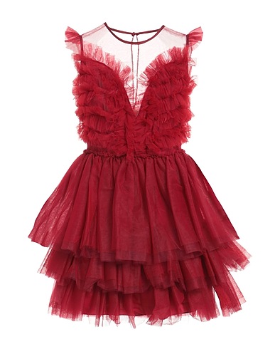 ANIYE BY Robe courte Rouge brique 100% Polyamide