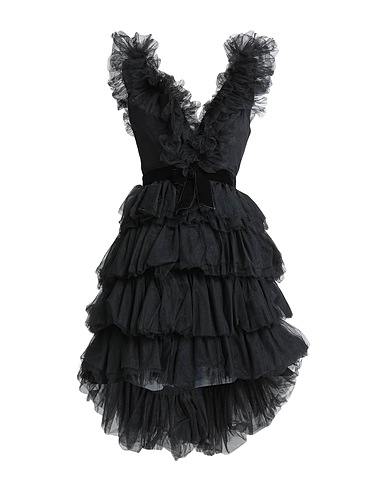 NO SECRETS Vestito corto Nero 100% Poliammide, Poliestere