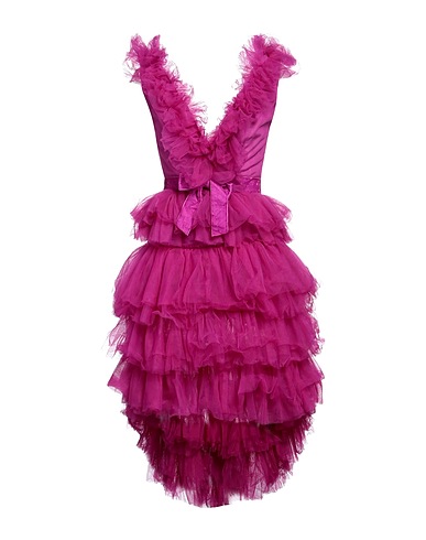 NO SECRETS Short dress Garnet 100% Polyamide, Polyester