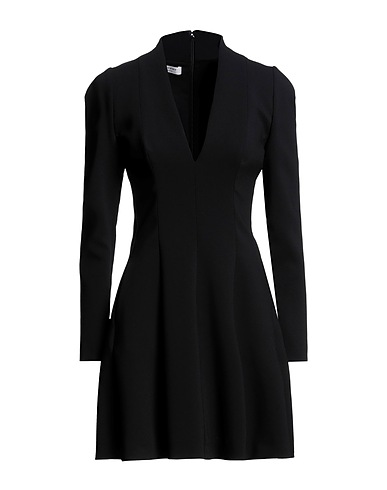 PHILOSOPHY di LORENZO SERAFINI Vestito corto Nero 98% Viscosa, 2% Elastan