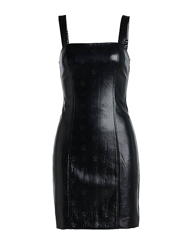 ROTATE BIRGER CHRISTENSEN Sheath dress Black 100% Viscose, Polyurethane