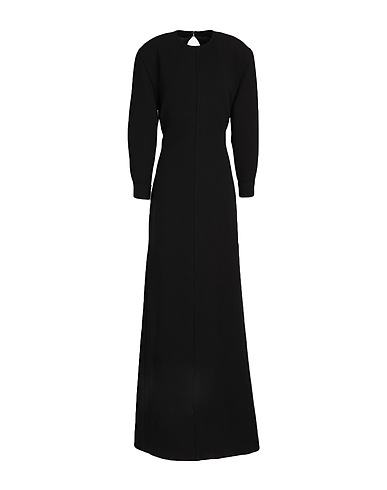SAINT LAURENT Vestito elegante Nero 100% Lana