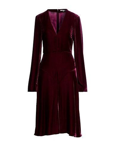 STELLA McCARTNEY Midi dress Garnet 67% Viscose, 33% Cupro