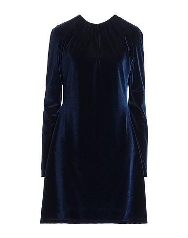 LIVIANA CONTI Short dress Midnight blue 92% Polyester, 8% Elastane