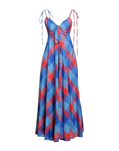 LAVI COUTURE Long dress Red 100% Cotton