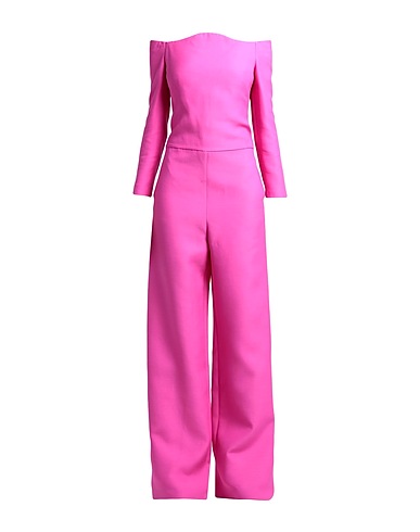 VALENTINO GARAVANI Jumpsuits and Dungarees Fuchsia 65% Virgin Wool, 35% Silk