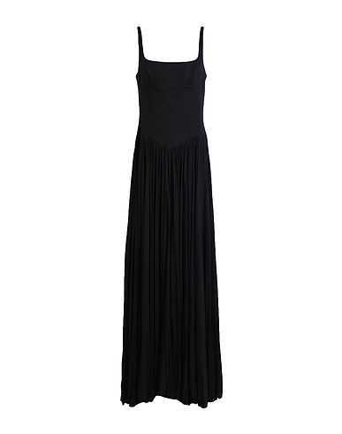 GIOVANNI BEDIN Long dress Black 98% Cotton, 2% Elastane