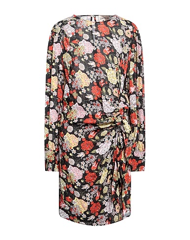 SEMICOUTURE Midi dress Black 100% Viscose