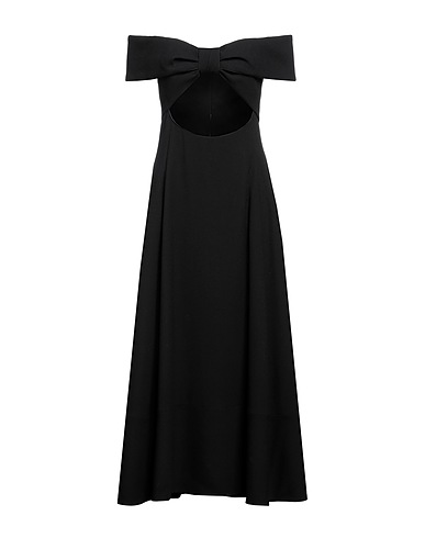 SAINT LAURENT Midi dress Black 100% Wool
