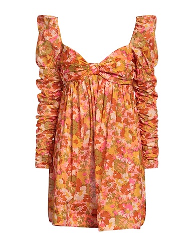 ZIMMERMANN Vestito corto Khaki 100% Cotone