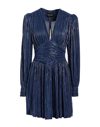 SABINA MUSÁYEV Kurzes Kleid Blau 100% Polyester