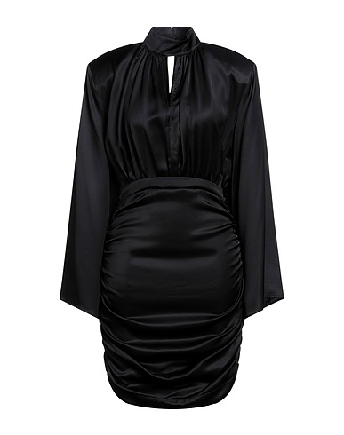 MVP WARDROBE Sheath dress Black 100% Viscose, Polyester