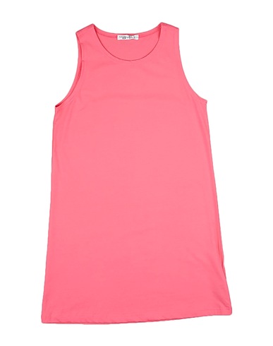 TO BE TOO Vestito Rosa 94% Cotone, 6% Fibre elastiche
