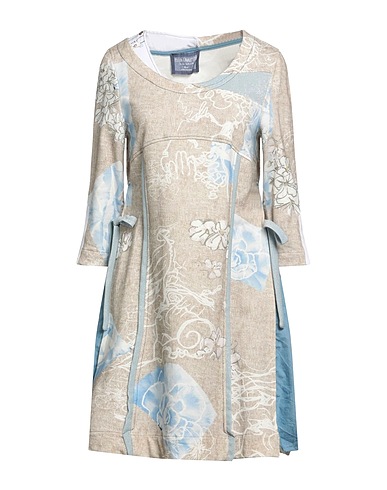 ELISA CAVALETTI by DANIELA DALLAVALLE Denim dress Sand 95% Cotton, 5% Elastane
