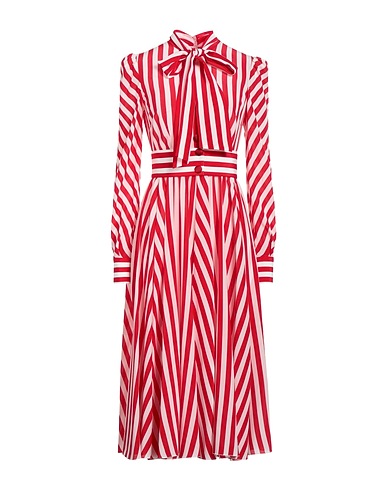 DOLCE&GABBANA Midi dress Red 100% Silk