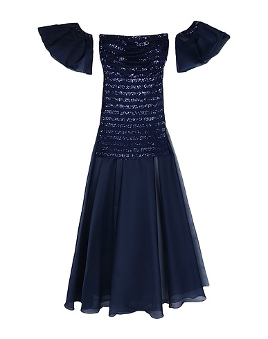 SOANI Sequin dress Midnight blue 100% Polyester