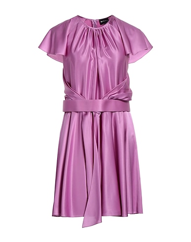 GIORGIO ARMANI Short dress Mauve 100% Silk
