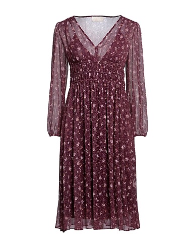 I BLUES Midi dress Mauve 100% Polyester