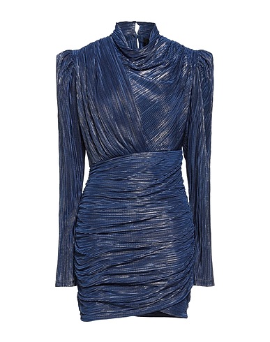 SABINA MUSÁYEV Short dress Blue 100% Polyester