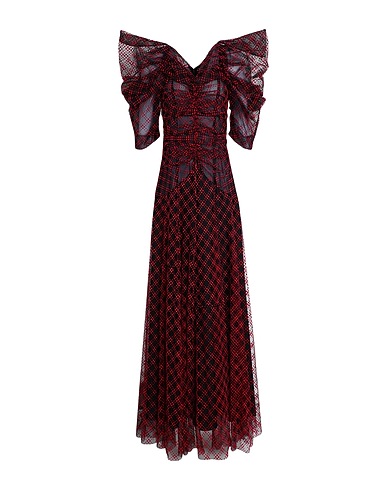 PHILOSOPHY di LORENZO SERAFINI Long dress Black 100% Polyamide