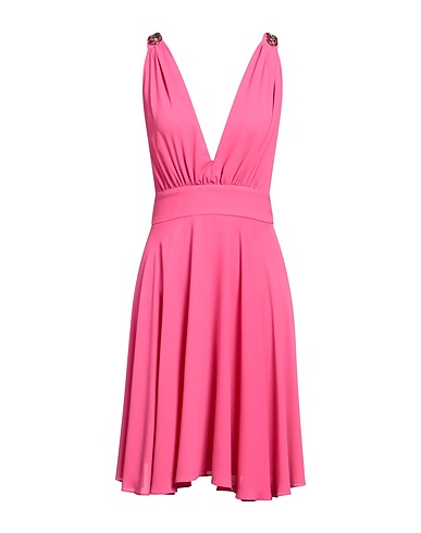 HANITA Pleated dress Fuchsia 100% Polyester