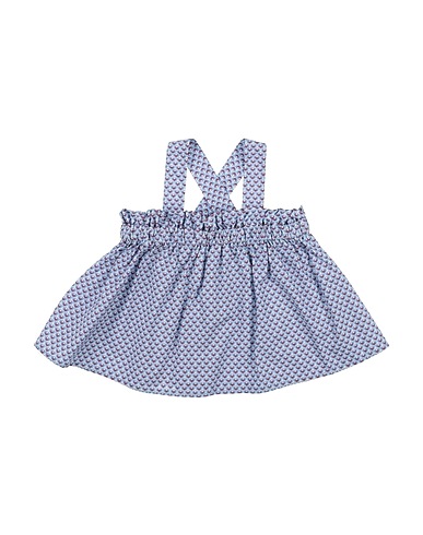 IL GUFO Top Celeste 100% Cotone