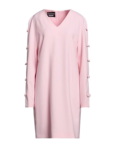 BOUTIQUE MOSCHINO Vestito corto Rosa 90% Poliestere, 10% Elastan, Acetato, Seta