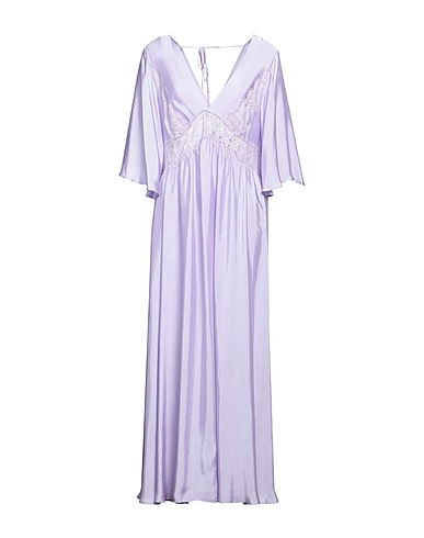 ERMANNO FIRENZE Midi dress Lilac 55% Viscose, 45% Cupro
