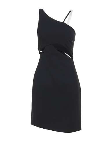 GIVENCHY One-shoulder dress Black 92% Viscose, 8% Elastane, Acetate