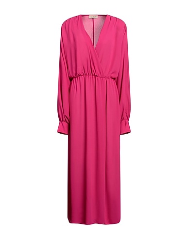 FINE MOOD Vestito lungo Fucsia 100% Poliestere