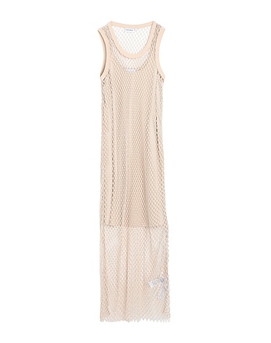 CALVIN KLEIN Langes Kleid Beige 100% Polyester