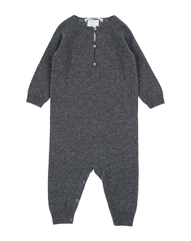 THE ROW Baby jumpsuit Charcoal 100% Cashmere