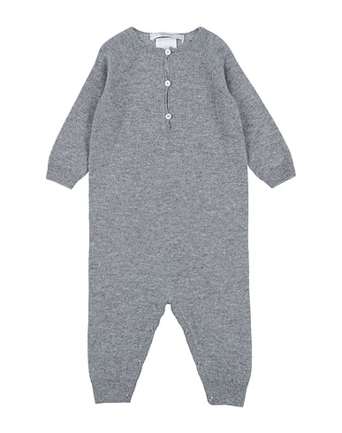 THE ROW Baby jumpsuit Grey 100% Cashmere