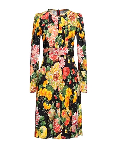 DOLCE&GABBANA Midi dress Black 100% Viscose