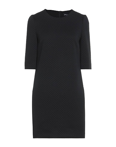 DOLCE&GABBANA Office dress Black 95% Polyester, 5% Elastane