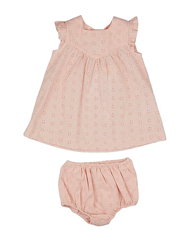 PETIT BATEAU Vestido para bebé  Pink 100% Cotton