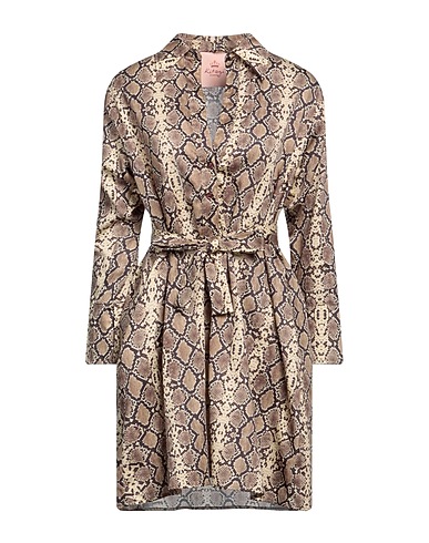 KITAGI Shirt dress Camel 100% Cotton