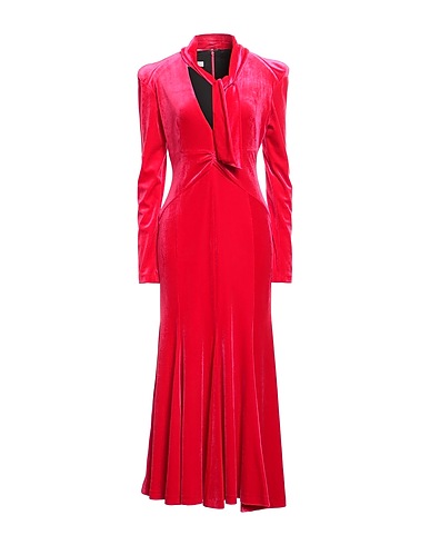 PHILOSOPHY di LORENZO SERAFINI Long dress Garnet 93% Polyester, 7% Elastane