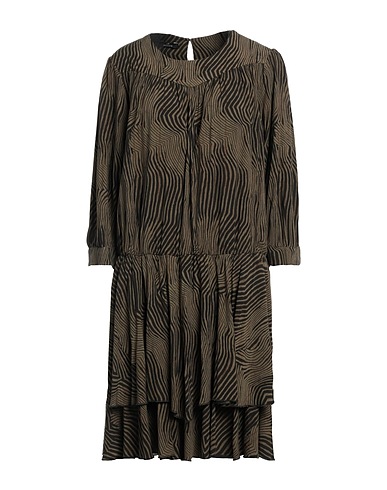 MASON'S Short dress Military green 100% Rayon