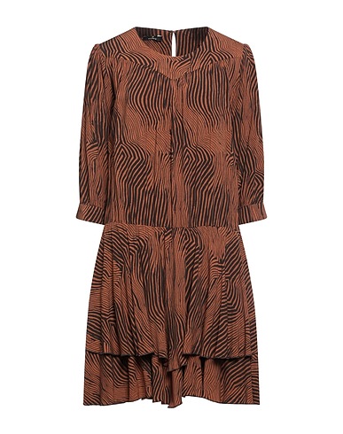 MASON'S Short dress Brown 100% Rayon