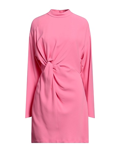 ERIKA CAVALLINI Short dress Pink 53% Viscose, 47% Acetate