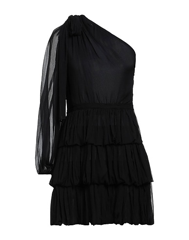 ULLA JOHNSON Short dress Black 100% Silk