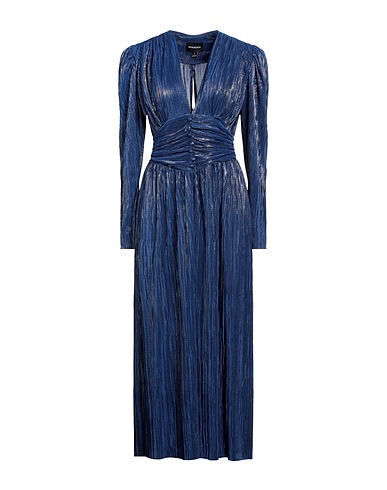 SABINA MUSÁYEV Long dress Blue 100% Polyester