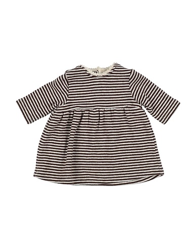 DOUUOD Vestido para bebé  Chocolate brown 48% Cotton, 48% Acrylic, 4% Elastane
