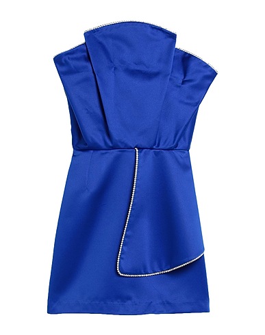 CINQRUE Vestito corto Blu china 100% Poliestere