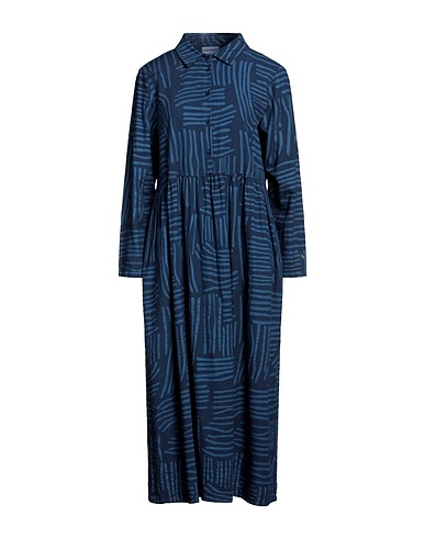 BOBO CHOSES Midi dress Navy 50% Organic cotton, 50% Viscose